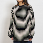 【パパもおそろい】アソートボーダーワイドロンT