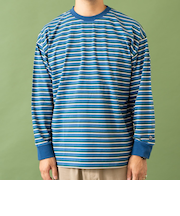 【パパもおそろい】アソートボーダーワイドロンT