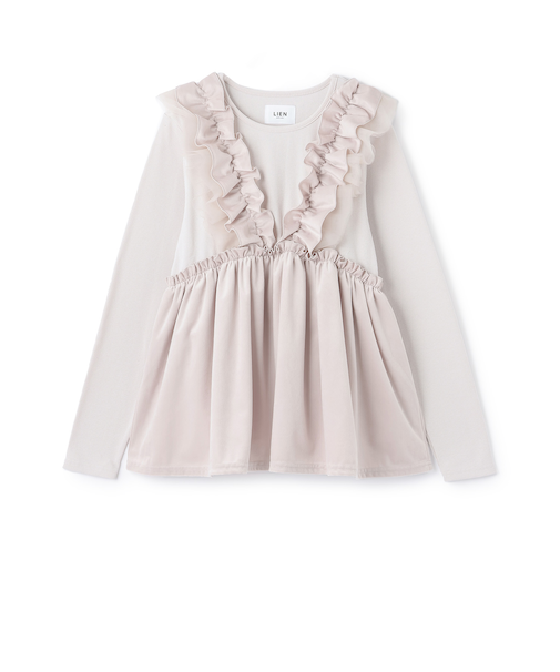 【リンク】ドッキングフリルチュニック