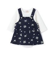 【リンク】花柄ジャンスカセットアップ