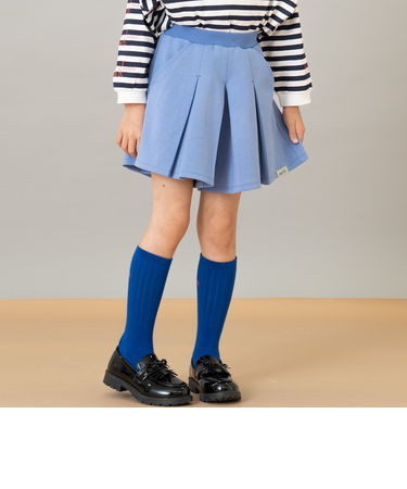 ボックスプリーツスカパン