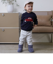 【防汚】フワのびっとテレコレギンス