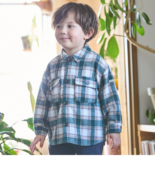 コーデュロイ/チェックアソートシャツ