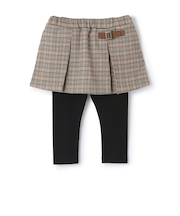 【リンク】チェックレギつきスカート