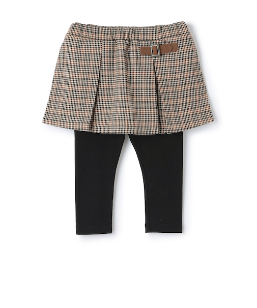 【リンク】チェックレギつきスカート