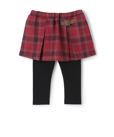 【リンク】チェックレギつきスカート