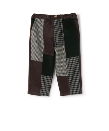 パッチワークパンツ