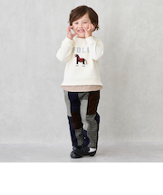 パッチワークパンツ