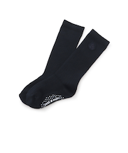 ワンポイント刺しゅうハイソックス