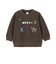 ロゴモチーフ接結長袖Tシャツ