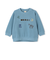 ロゴモチーフ接結長袖Tシャツ