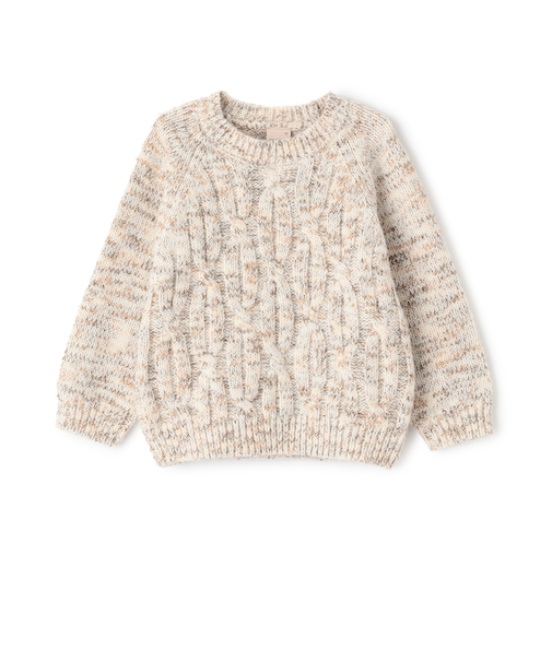 【ウォッシャブル】MIX糸ニット