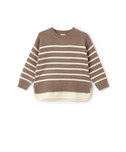 【ウォッシャブル】ボーダーニット