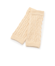 もこもこケーブルレッグウォーマー