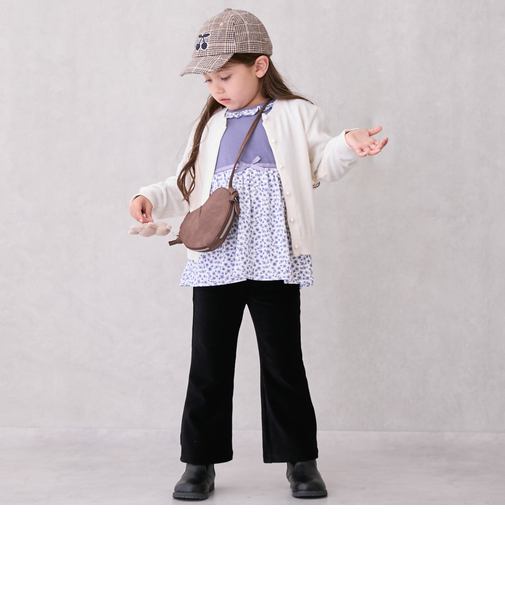 カットコールフレアパンツ