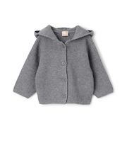 とんがり帽カーディガン<セットアップ対応>