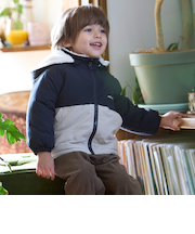 リバーシブル切替ブルゾン