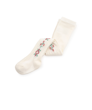 フラワージャガードタイツ