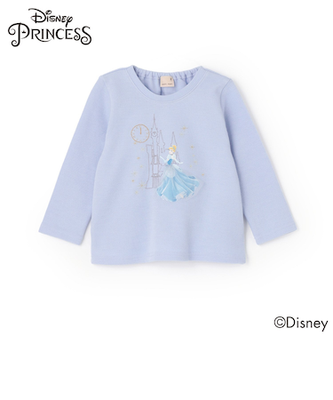 【Disney】刺繍グラフィック長袖T