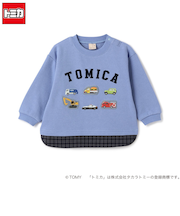 【TOMICA】裾チェックトレーナー