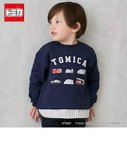 【TOMICA】裾チェックトレーナー