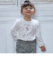 【WEB限定カラー】バレエモチーフ長袖Tシャツ