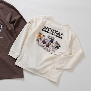 【Columbia】KidsバックグラフィックロンT