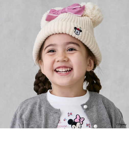 【Disney】W梵天ニット帽