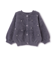 【リンク】シャギーニットカーディガン