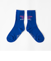 【365D】【パパもおそろい】バックロゴソックス