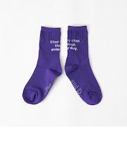 【365D】【パパもおそろい】バックロゴソックス