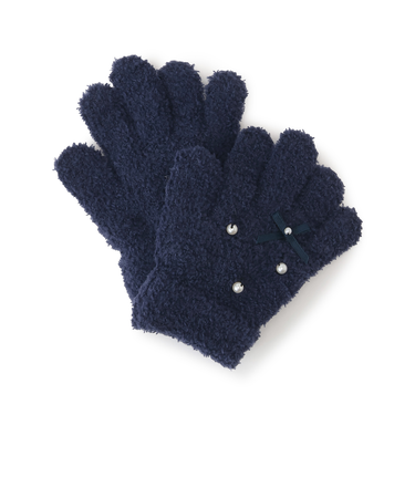 パールリボン手袋