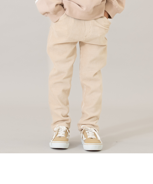 ソフトタッチカットコールスリムパンツ