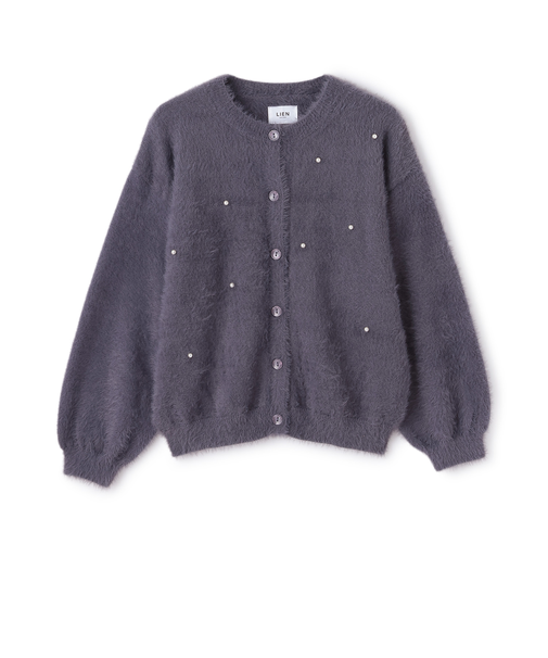 【リンク】シャギーニットカーディガン