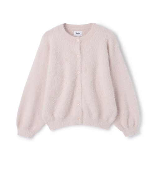 【リンク】シャギーニットカーディガン