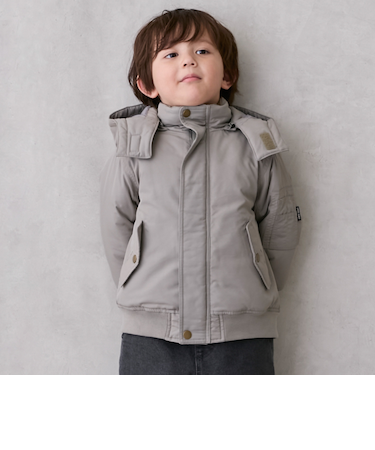 MA1風フード取外ジャケット