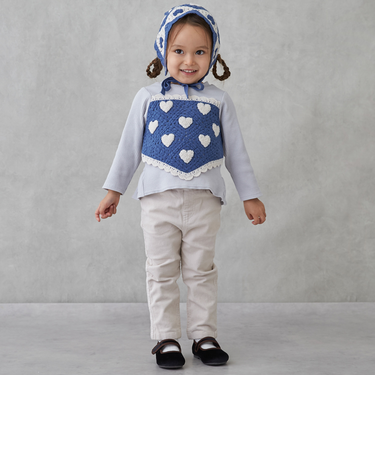 コーデュロイストレートパンツ