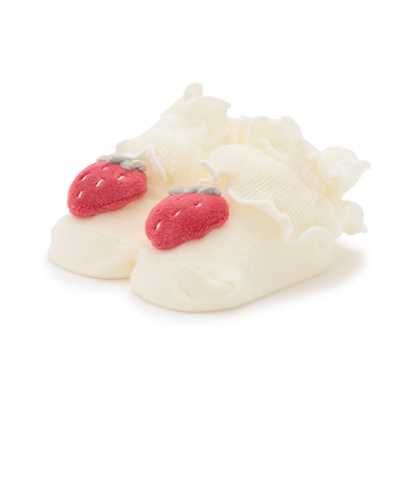 いちごモチーフカップソックス