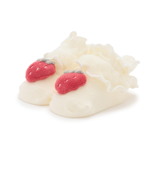 いちごモチーフカップソックス