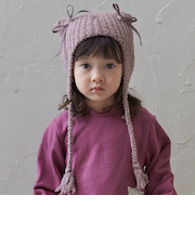 マシュマロねこ耳ニット帽