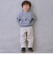 ゆるシルエットタックパンツ