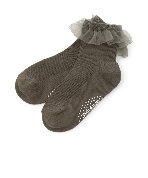 チュールフリルソックス