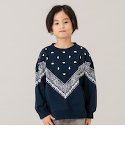 総柄アソートスウェット