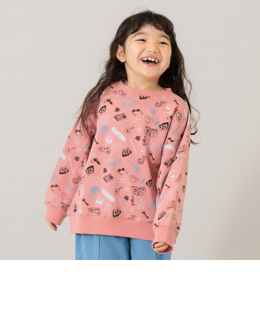 総柄アソートスウェット