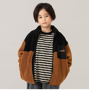 ボアスタンドブルゾン