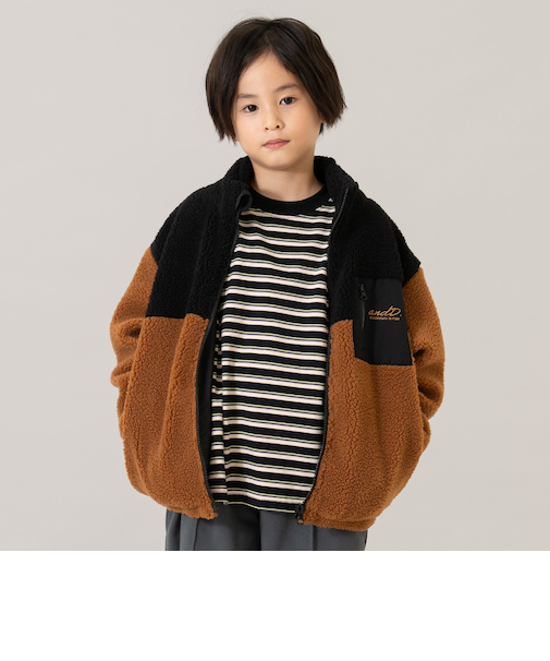 ボアスタンドブルゾン