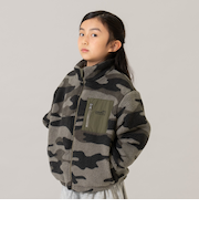 ボアスタンドブルゾン