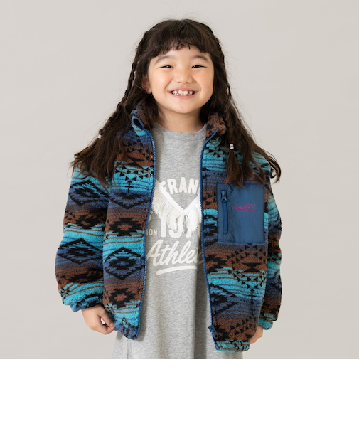 ボアスタンドブルゾン