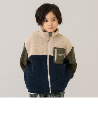 ボアスタンドブルゾン