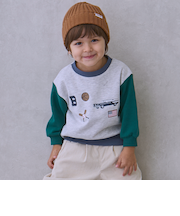 【プティプラ】BOYSトレーナー